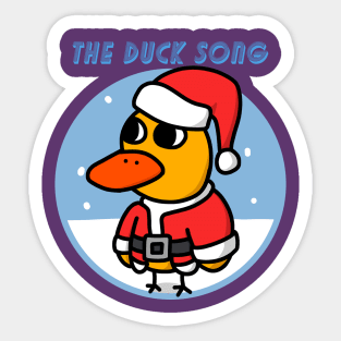 IN A CHRISTMAS COSTUME Sticker